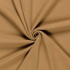 Tissu Drap de manteau  Cœur de Laine uni Camel