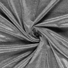Tissu Polyester Orélia uni reflet métallisé sur fond Gris chiné
