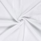Tissu Double gaze de coton uni Blanc - Par 10 cm
