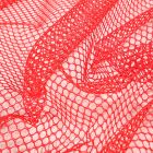 Tissu Filet Vrac mesh Rouge griotte