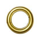 Œillet à clipser pour rideaux Or brossé x8