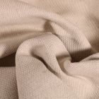 Tissu Toile de coton Lin uni Grande largeur Naturel - Par 10 cm