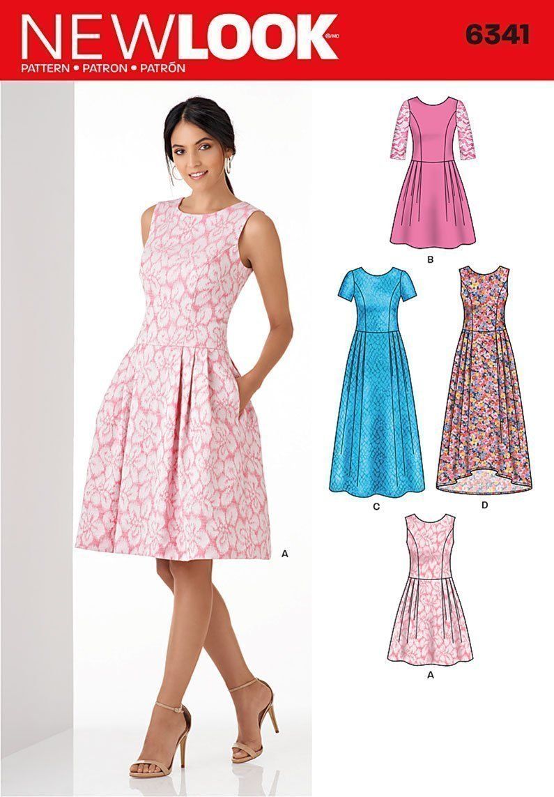 Patron New Look NL6287 – Jupe Femme 3 Longueurs Taille Élastique – Facile à Coudre Pour Débutantes Et Confirmées !