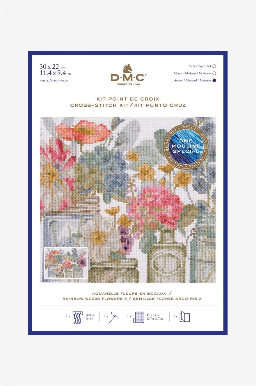 Fiche Histoires de Moutons et Cie à broder - Jardin Privé