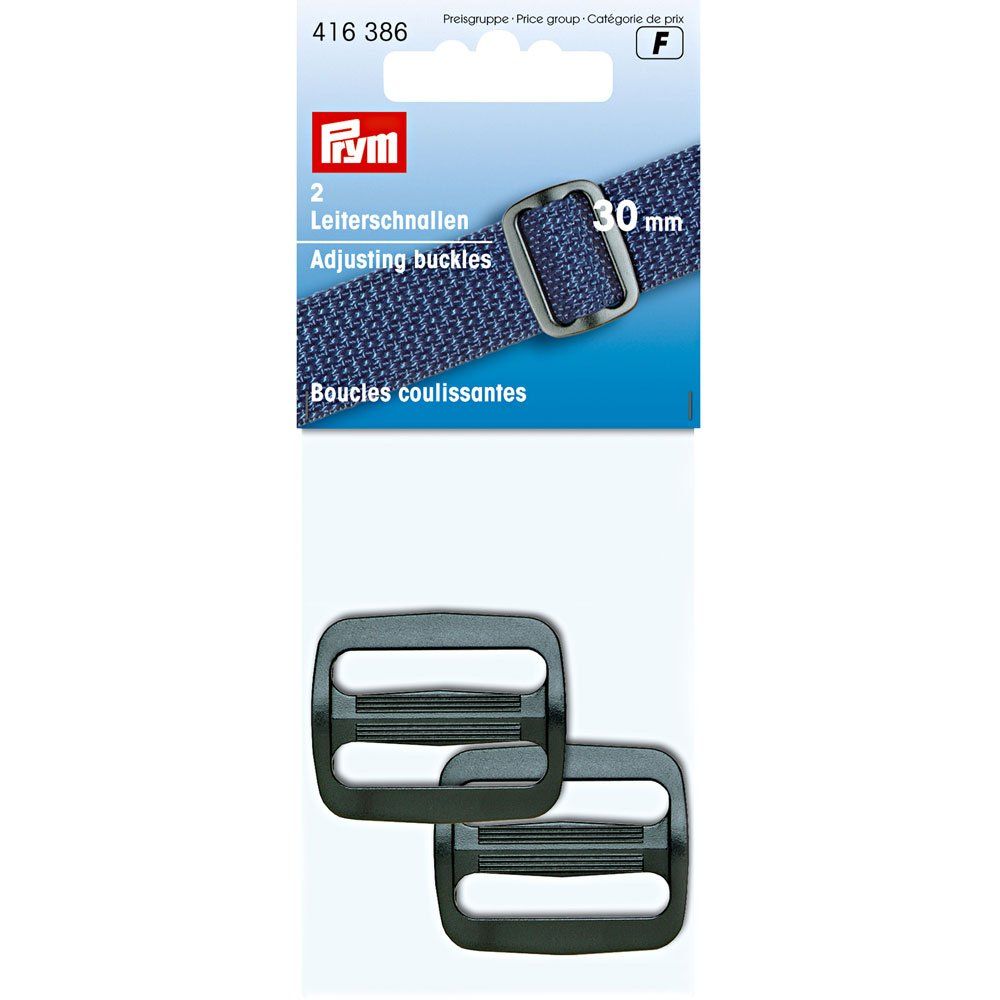 Kit De Boucles Clips Et Coulissantes En Plastique - Pour Réglage Sangles 30 Mm - Customisation Sacs, Harnais, Équipement