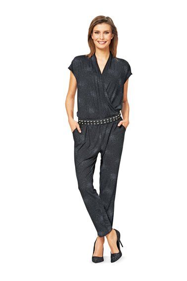 Patron De Couture Burda 2457 - Jouvencelle Paysanne Combinaison, Tailles 36-46