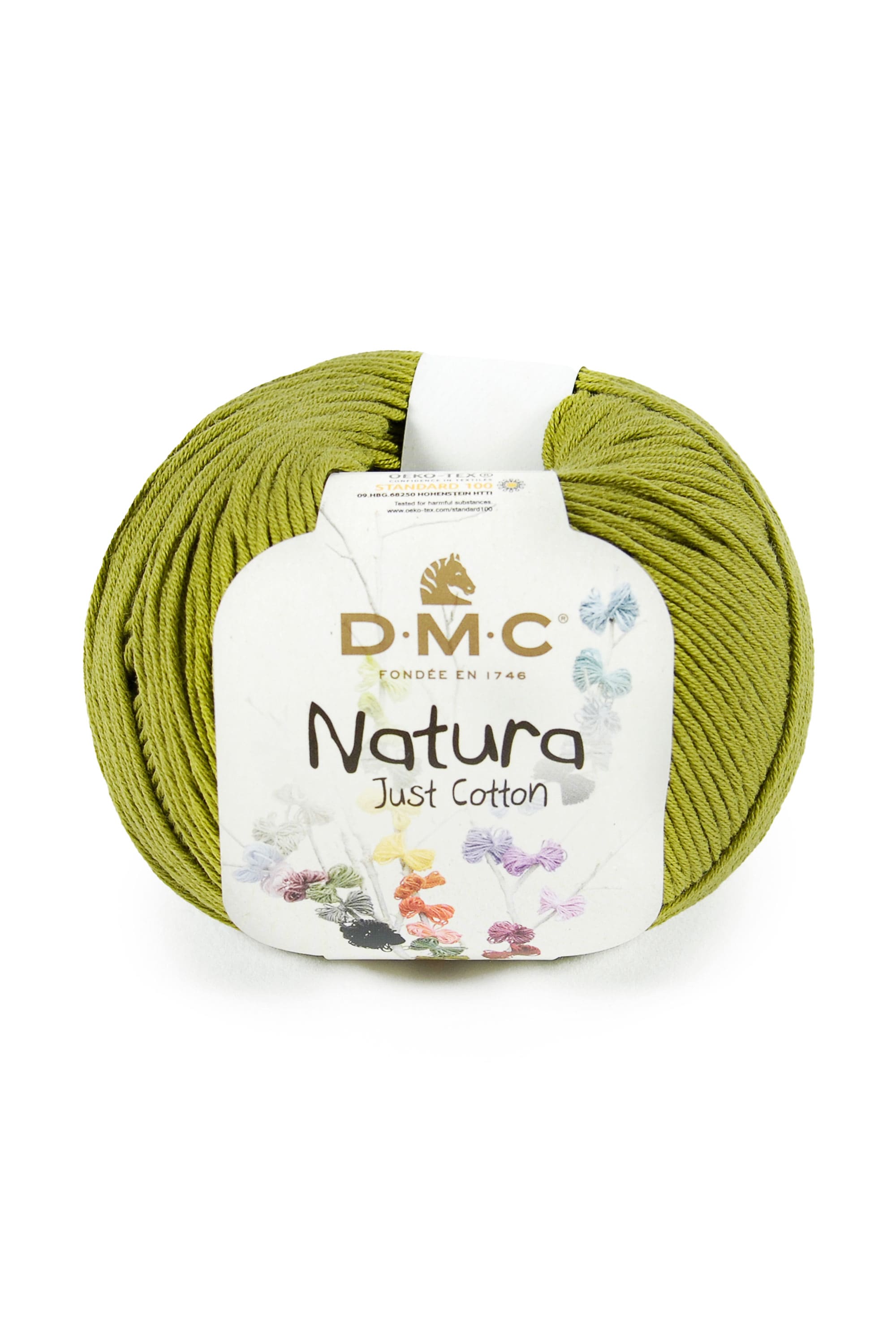 Pelote De Fil DMC 100% Coton - Couleur Prussian, Référence N64, Pour Tricot & Crochet