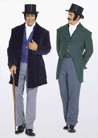 Patron Burda 2767 Costume des année 1848