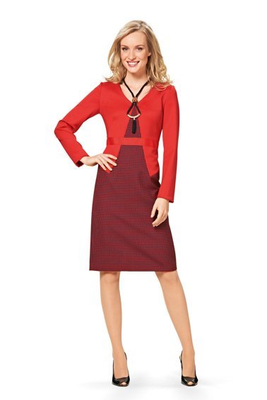 Patron Burda 6690 Robe