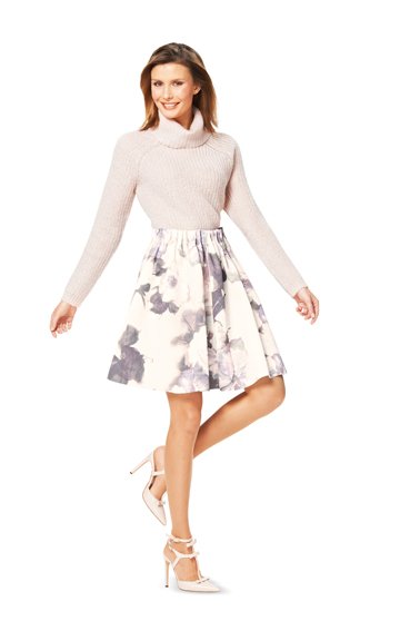 Patron Burda 6698 Jupe