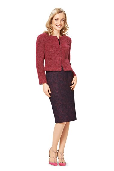 Patron Burda 6705 Ensemble dame