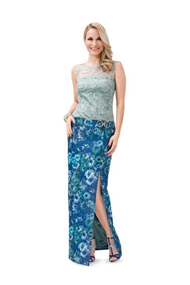 Patron Burda 6707 Robe