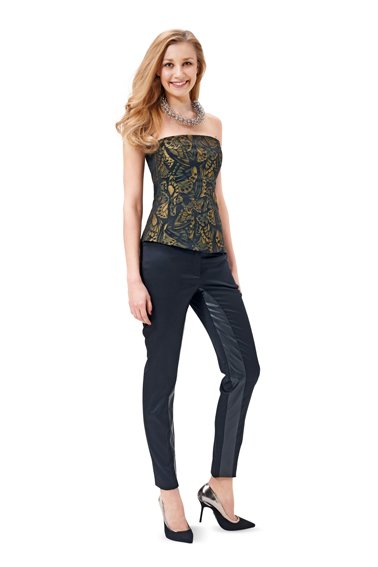 Patron Burda 6709 Bustier