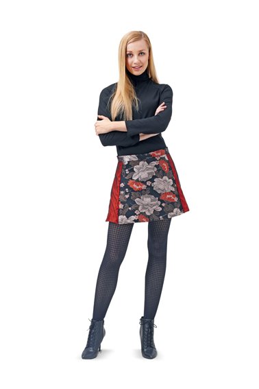 Patron Burda 6723 Jupe