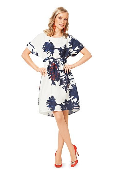 Patron Burda 6732 Robe