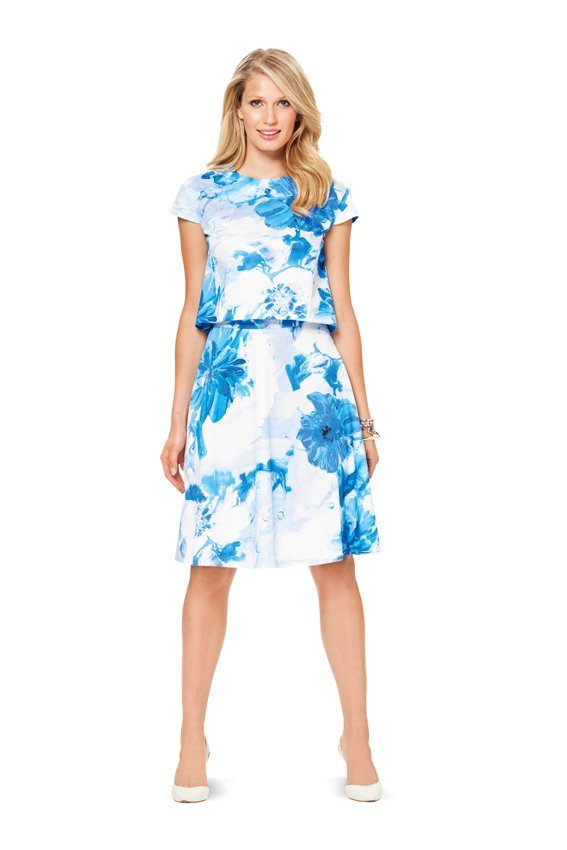 Patron Burda 6765 Blouse