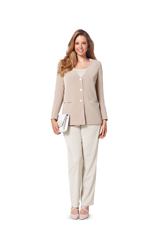 Patron Burda 6782 Veste