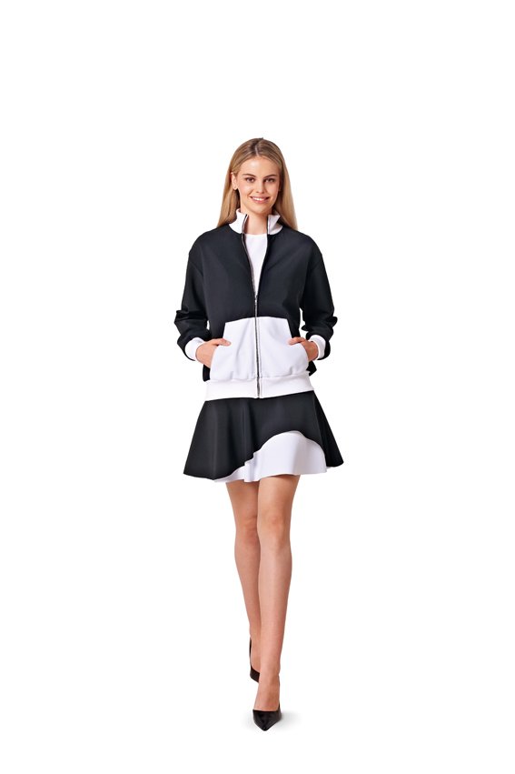 Patron Burda 6799 Veste