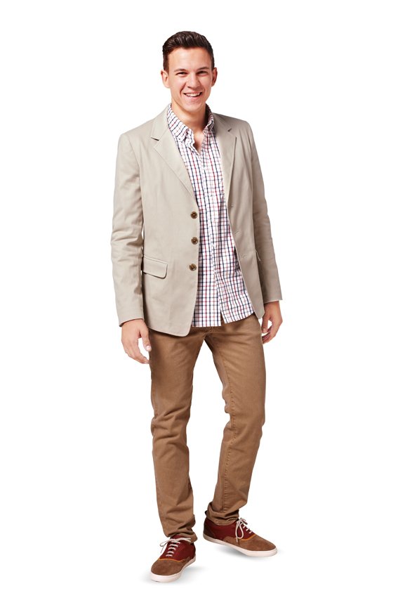 Patron Burda 6813 Veste homme