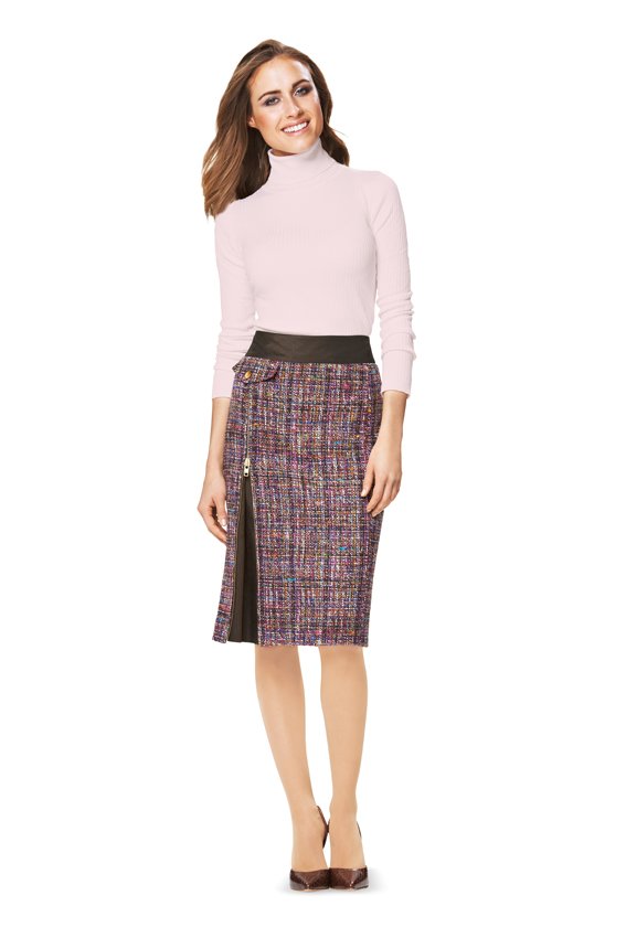 Patron Burda 6835 Jupe