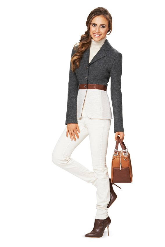 Patron Burda 6842 Veste