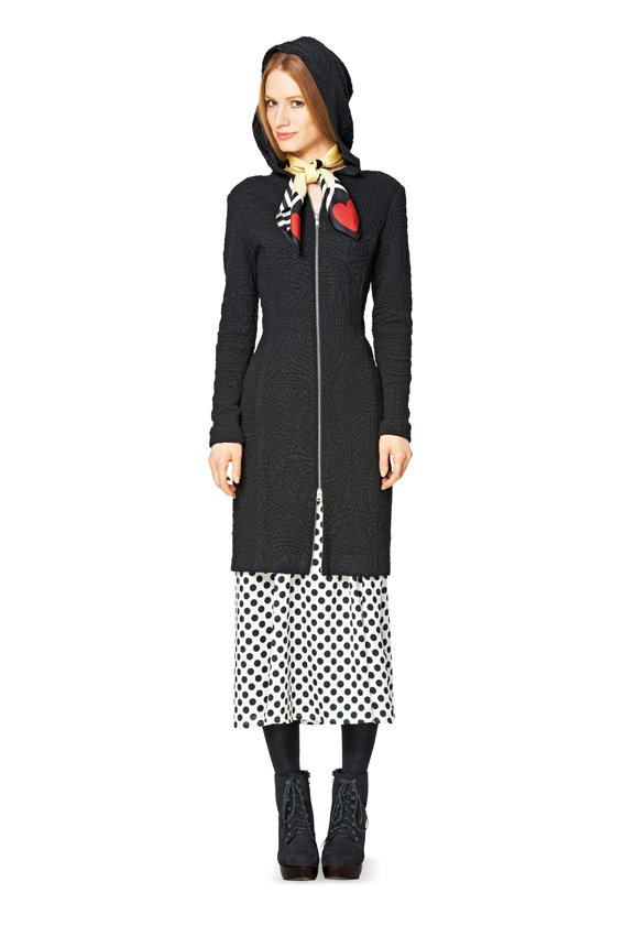 Patron Burda 6847 Veste