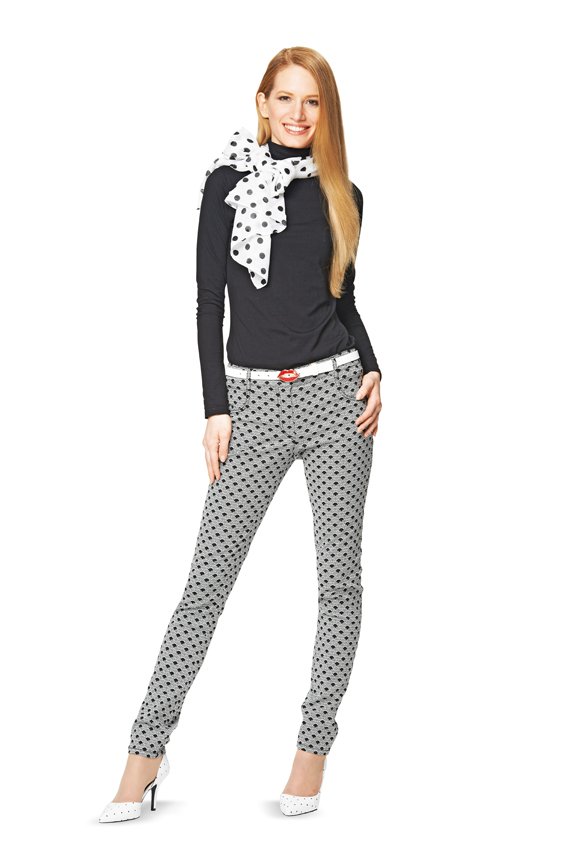 Patron Burda 6855 Pantalon