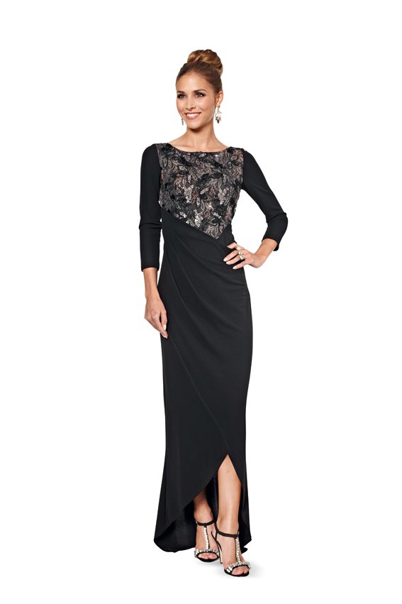 Patron Burda 6867 Robe de soirée