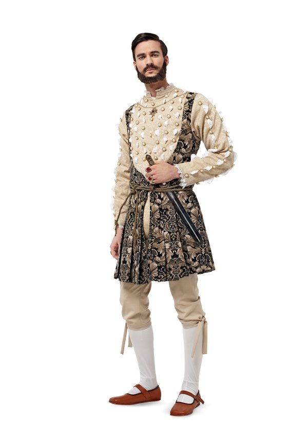 Patron Burda 6888 Renaissance anglaise