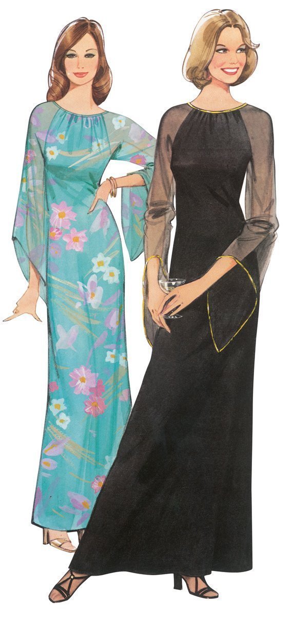 Patron Burda 6892 Robe