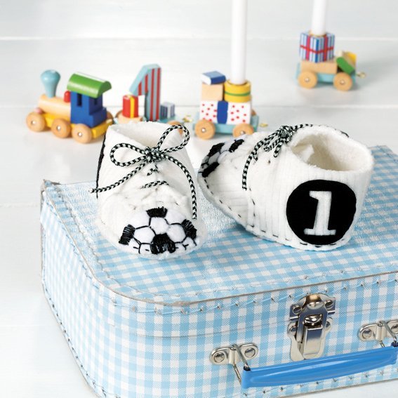 Patron Burda 7614 Chaussures bébé