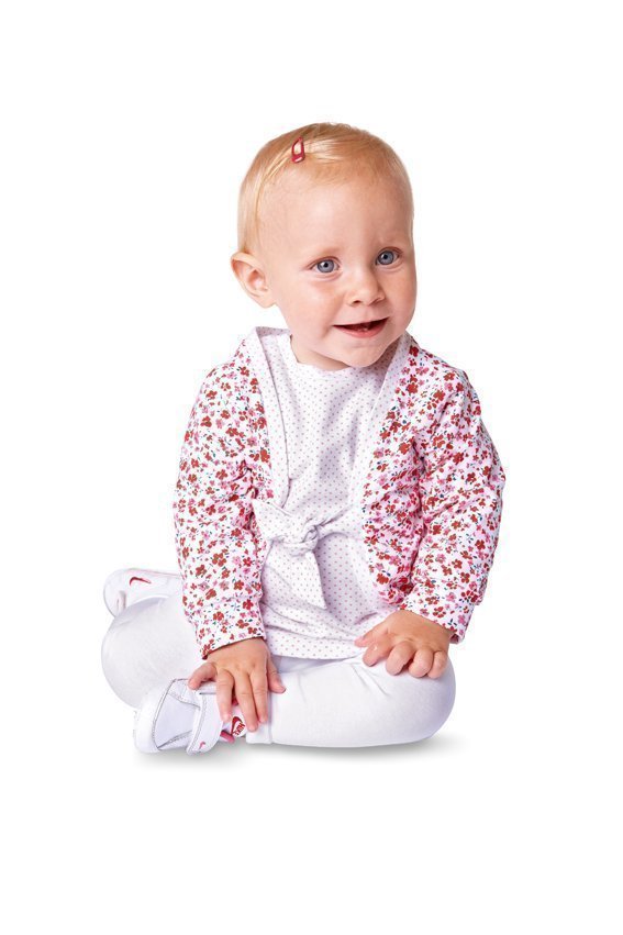 Patron Burda 9410 Ensemble fillette
