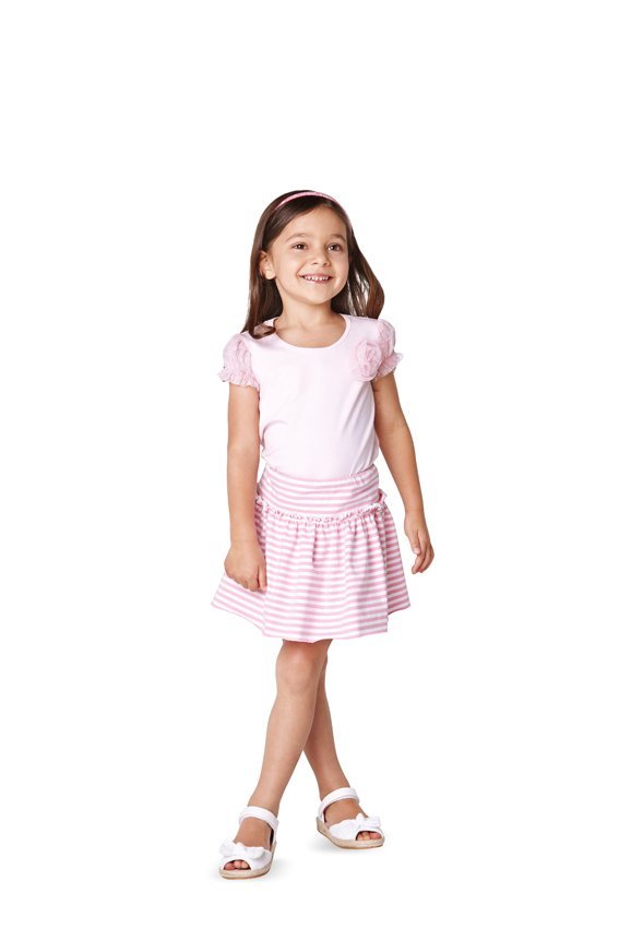 Patron Burda 9413 Jupe fillette