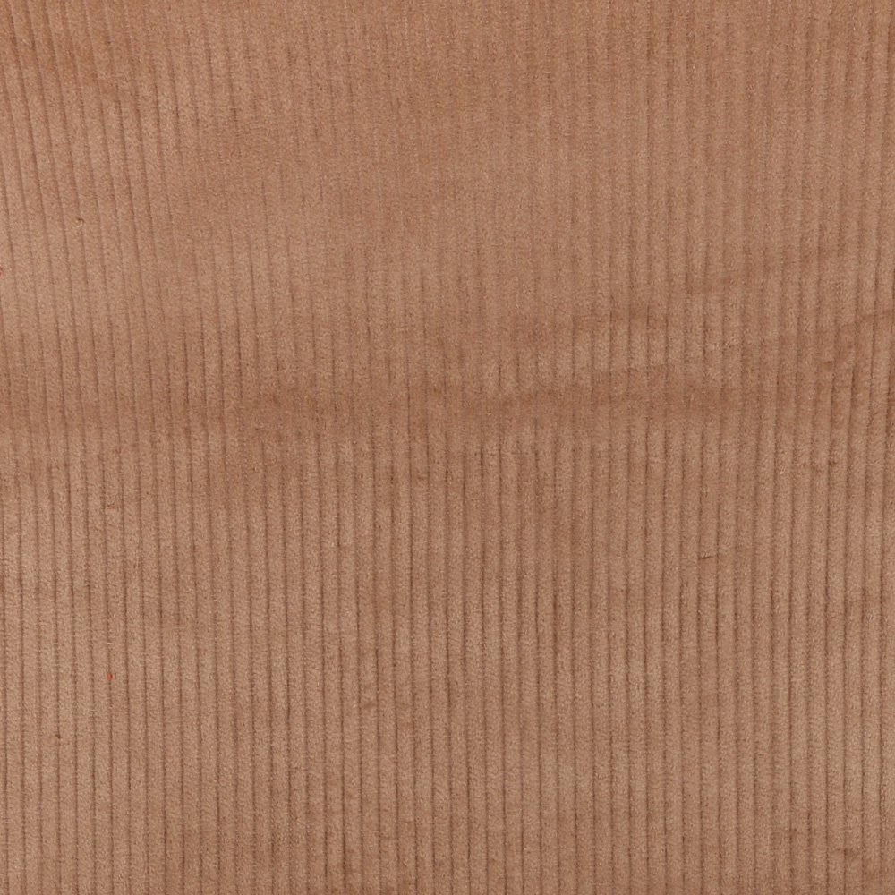 Tissu Velours Grosses côtes Marron clair