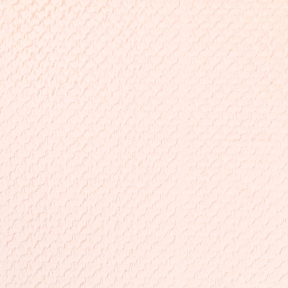 Tissu Fausse fourrure Petits coeurs en relief Ecru