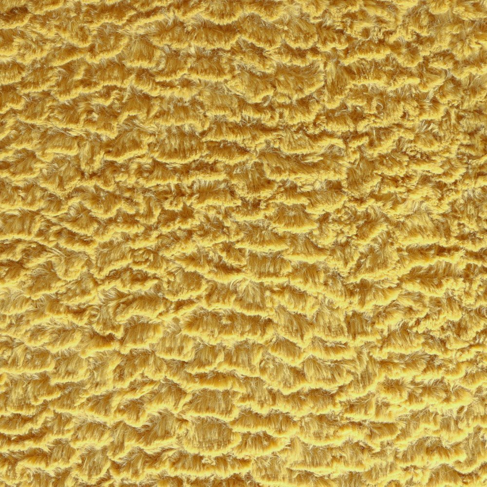 Tissu Fausse Fourrure Ecaille Vert anis