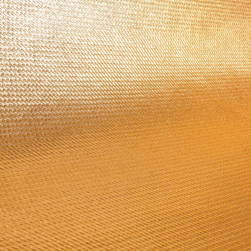 Tissu Simili Cuir Souple Métalisé Mini Chevrons Doré
