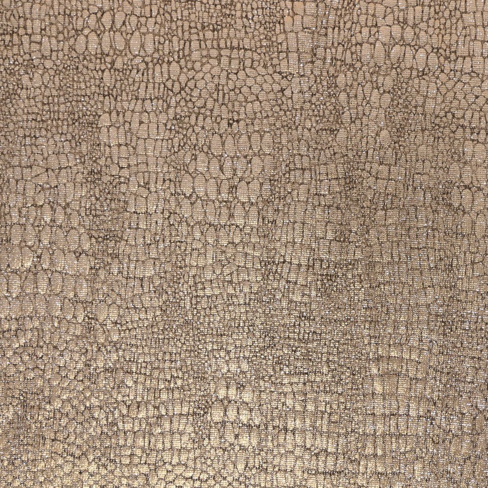 Tissu Jersey Motif Serpent Argent