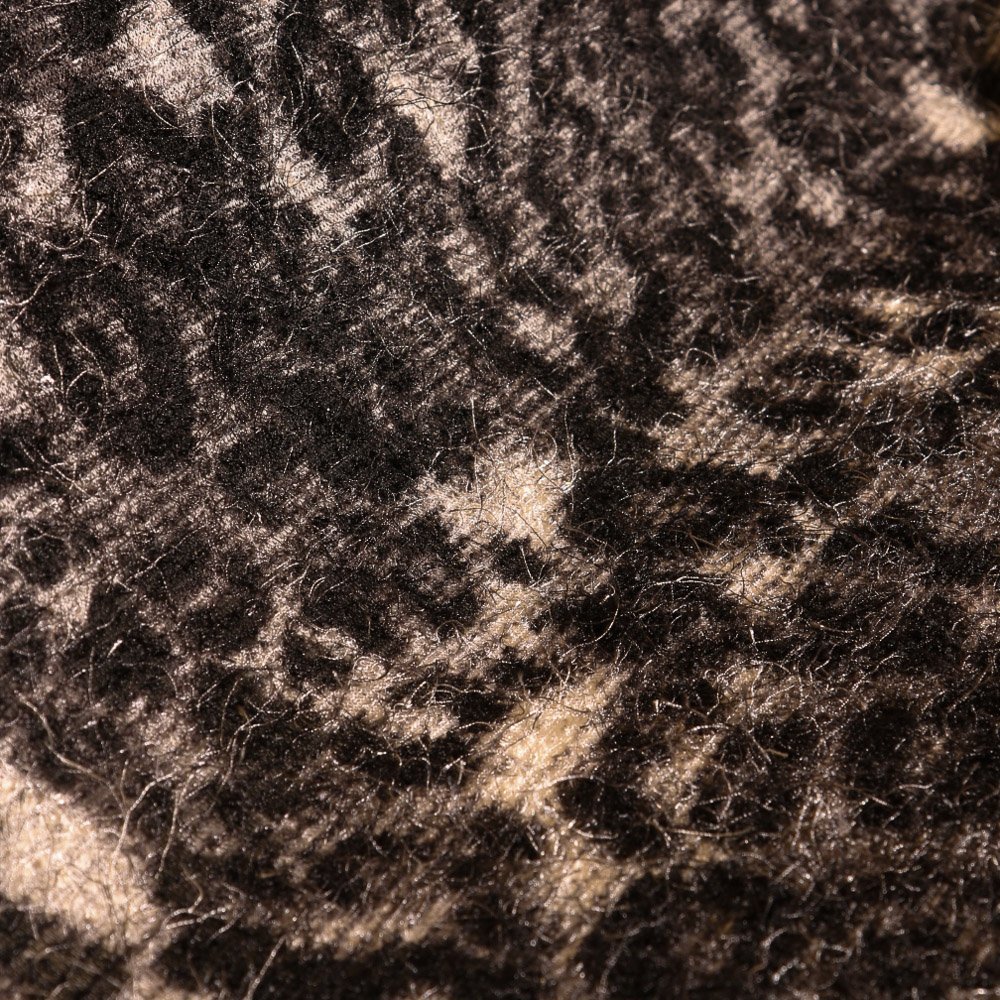 Tissu Maille Léopard effet mohair