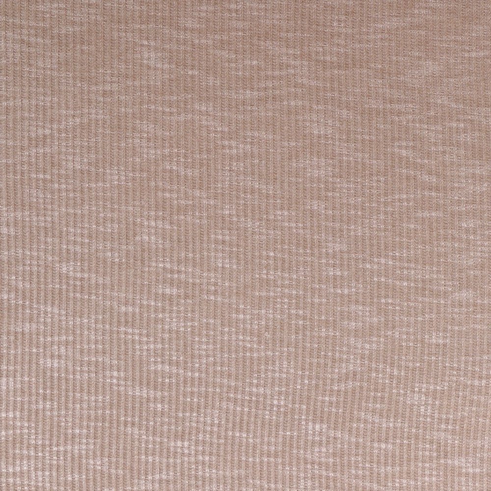 Tissu Maille Jersey à côtes Chiné Beige