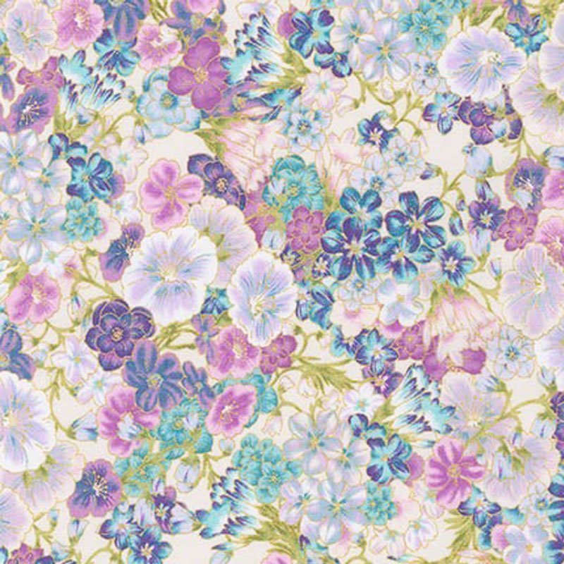 Tissu Robert Kaufman Grand Majolica Spring