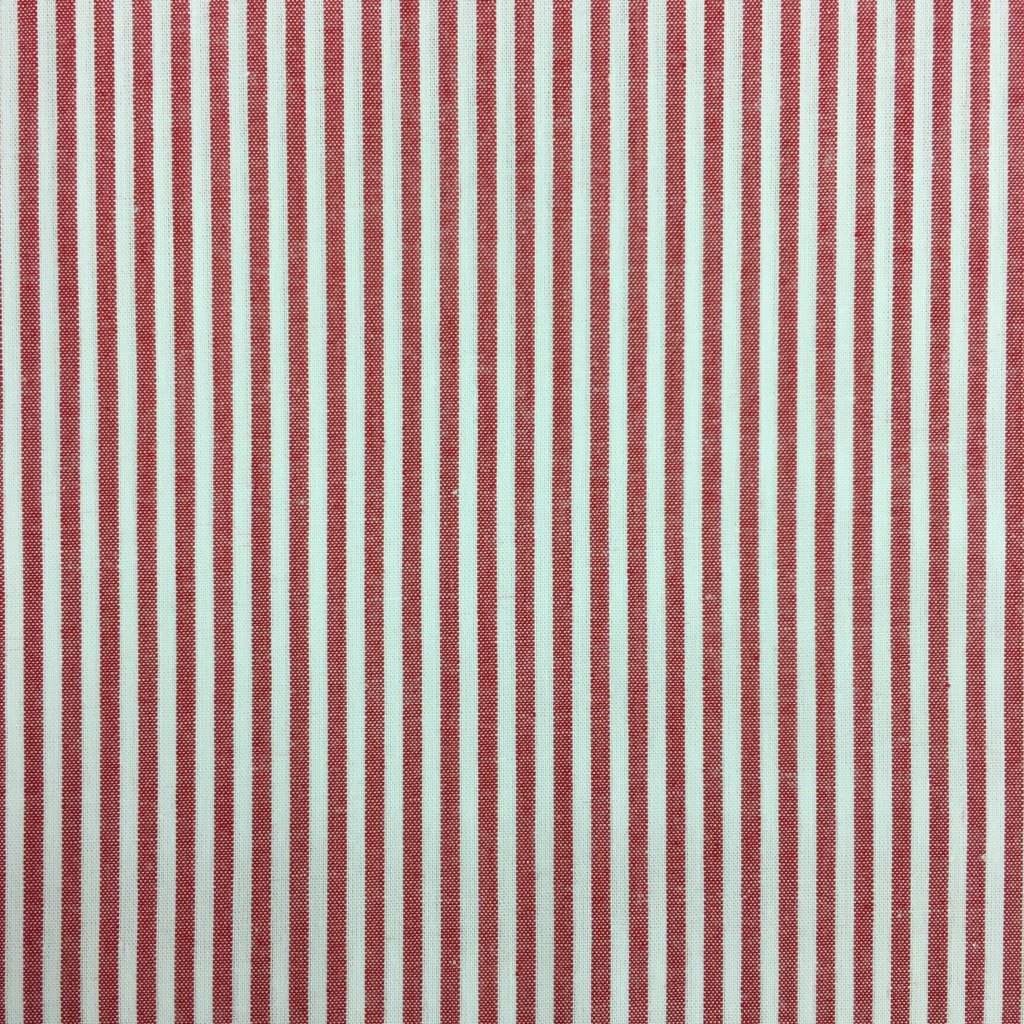 Tissu Vichy Rayures Bordeaux