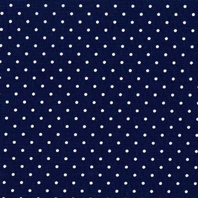 Tissu Michael Miller Baby Pinhead Bleu marine