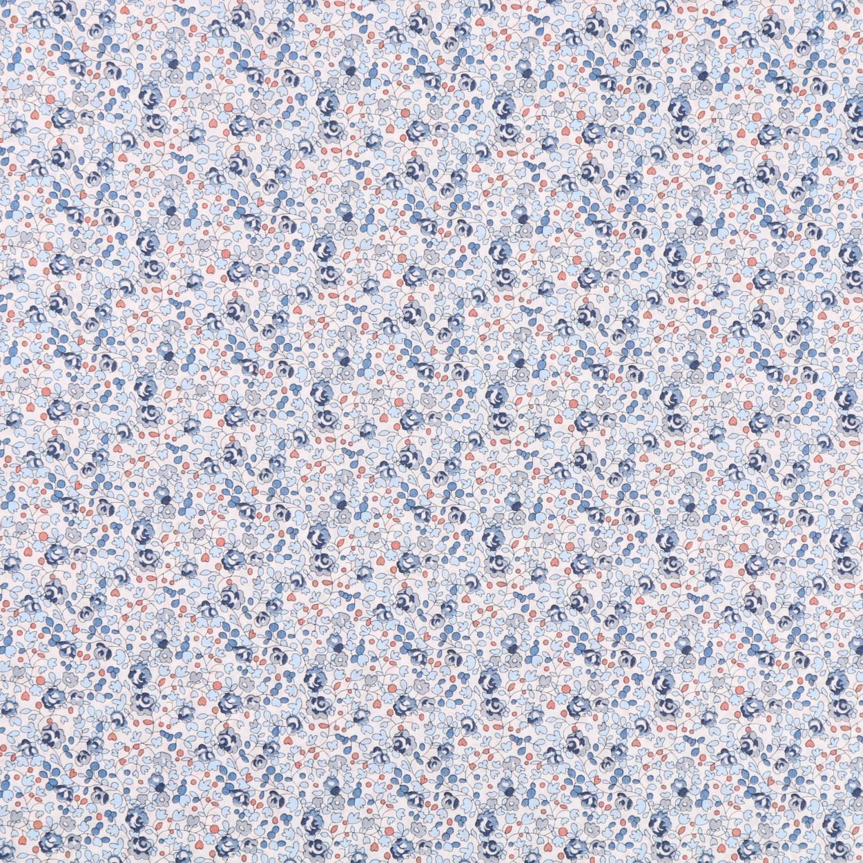 Tissu Liberty of London Eloise Bleu gris