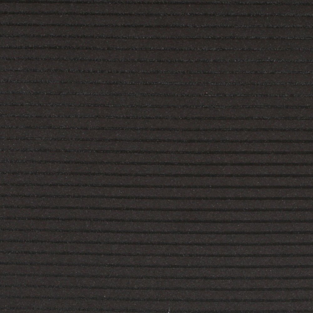 Tissu Néoprène à fines rayures Noir