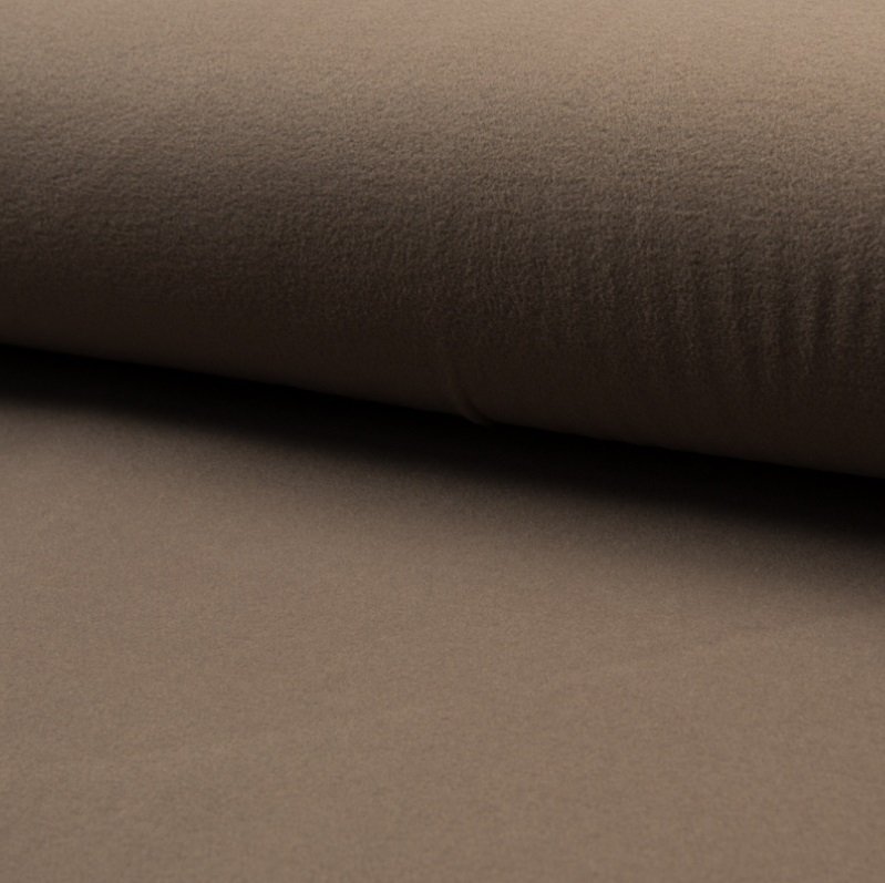 Tissu Drap de manteau Taupe