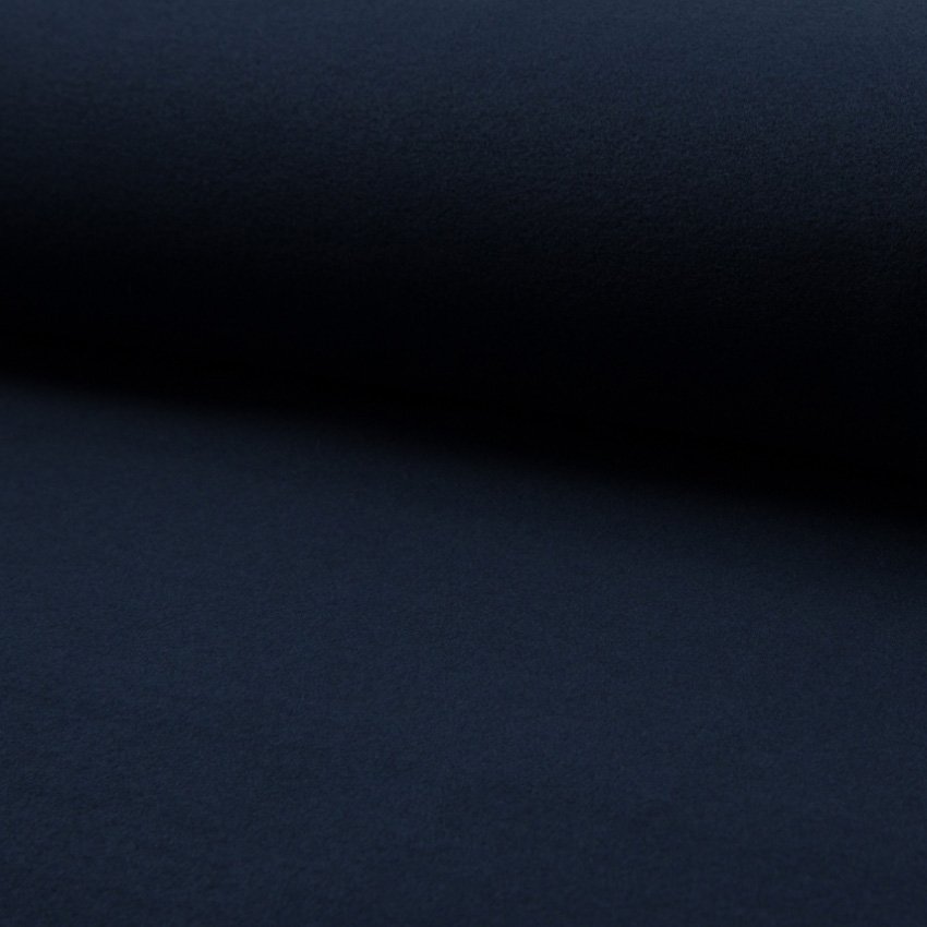 Tissu Drap de manteau Bleu Marine