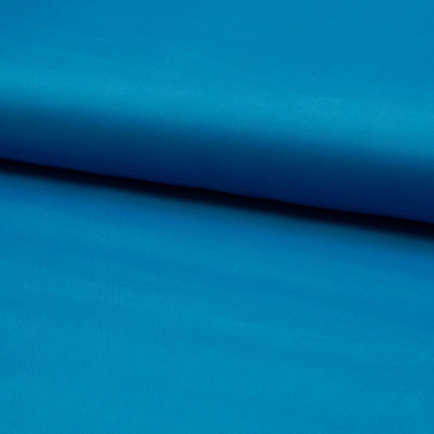 Tissu Doublure Uni Polyester Bleu