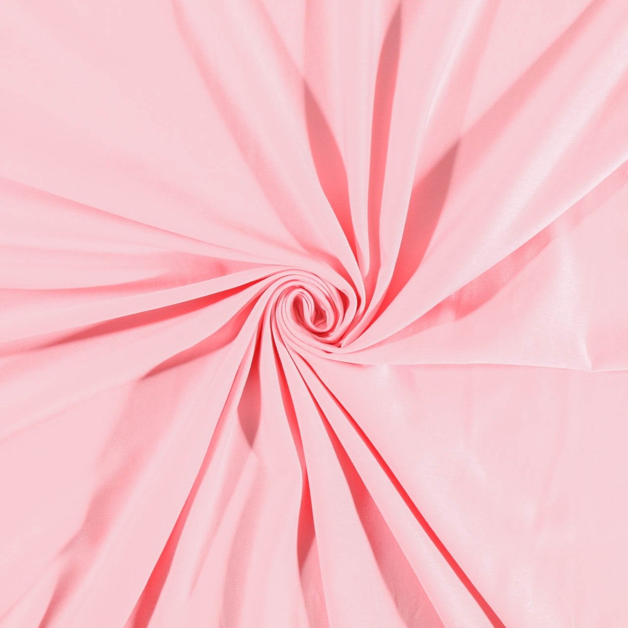 Tissu Jersey Coton uni Rose bébé