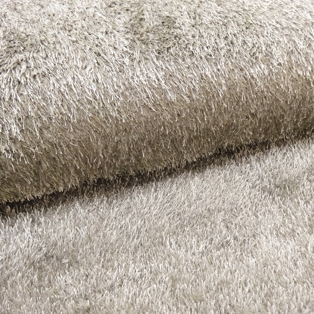 Tissu Fausse fourrure Mode Rasta Argent